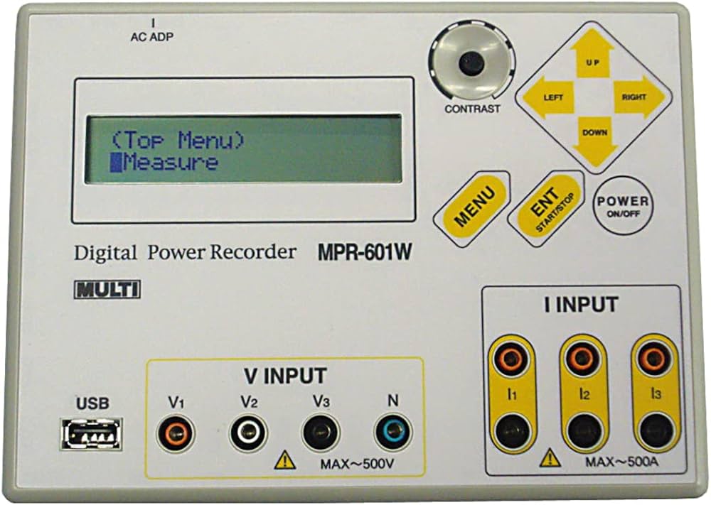 大幅減額！]Digital Power Recorder MPR-601W 大幅減額！]Digital
