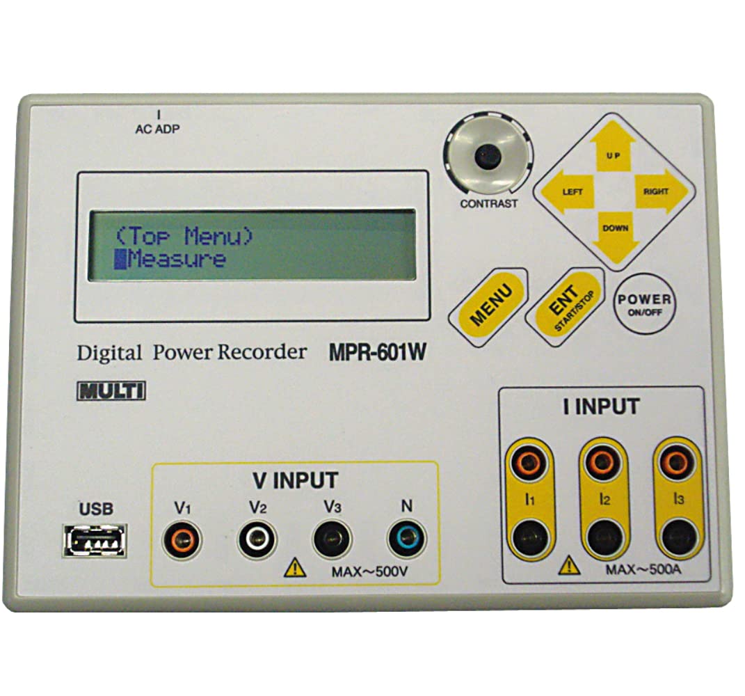 [大幅減額！]Digital Power Recorder MPR-601W 大幅減額！]Digital Power Recorder MPR-601W MPR-601W-02｜電力