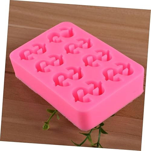 Miniatura 3 de Silicone Molds Molder Mold for Chocolate Molde Para Chocoflan Molds for Baking Sign Silicone Moulds Supple Candy Mold Manual Cake Decoration