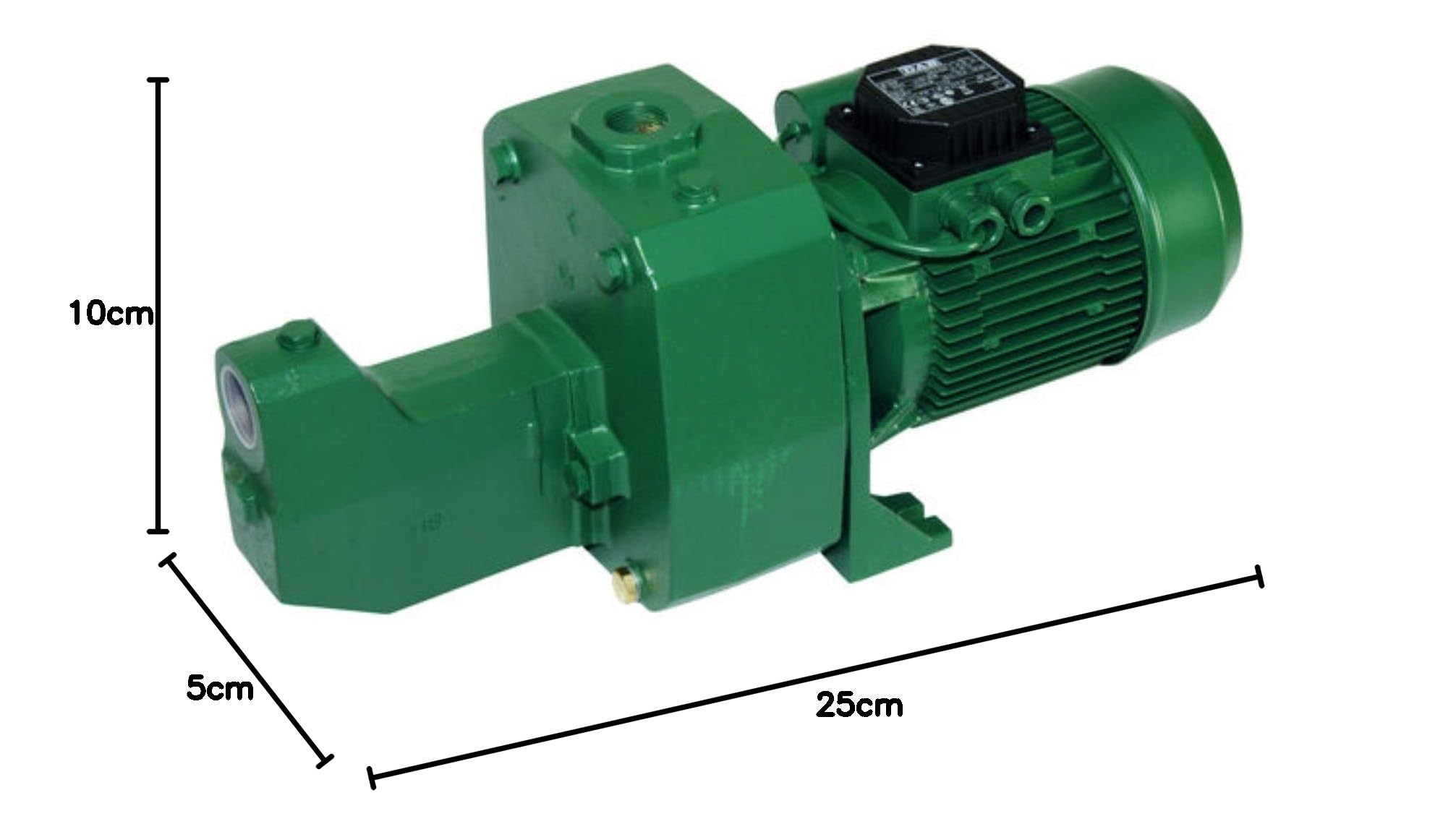 Jetly - getto 151m - Pompa di superficie biellulare autoadescante 1.1kw mono