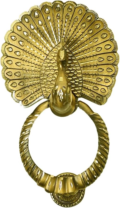 Brass Dancing Door knockers for Home Decor/Office/Gift Item, Gold, 310124s
