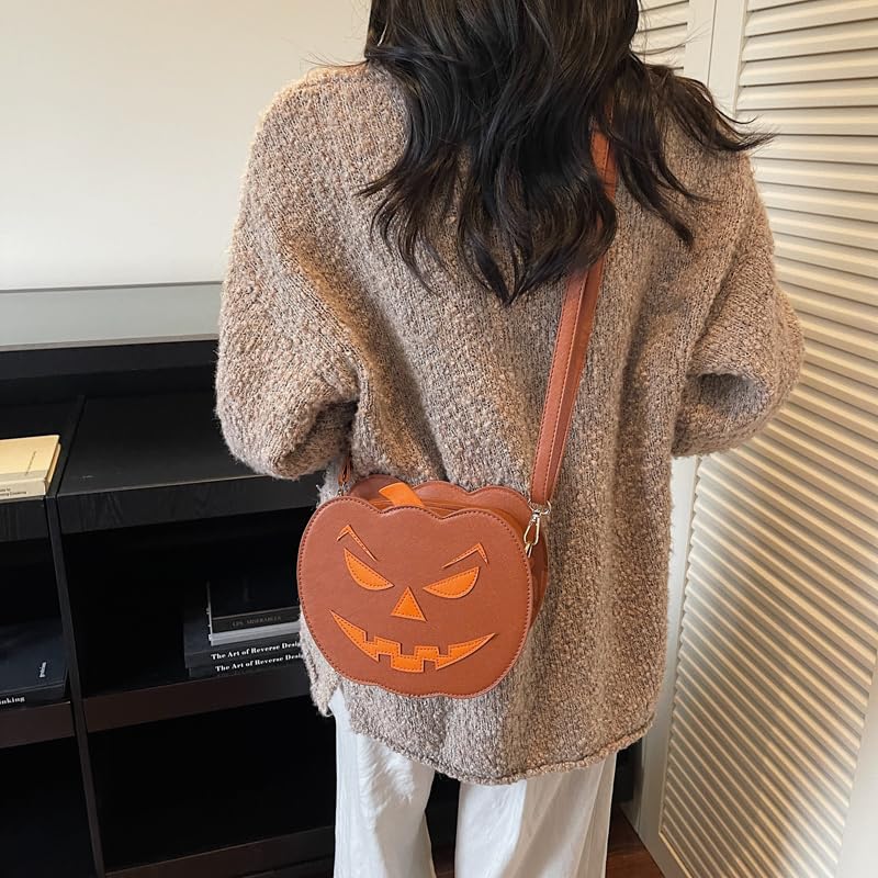 PU Leather Halloween Shoulder Bag Multi-Purpose Creative Crossbody Bag Large Capacity Fashion Shoulder Bag Travel Shopping Sh2