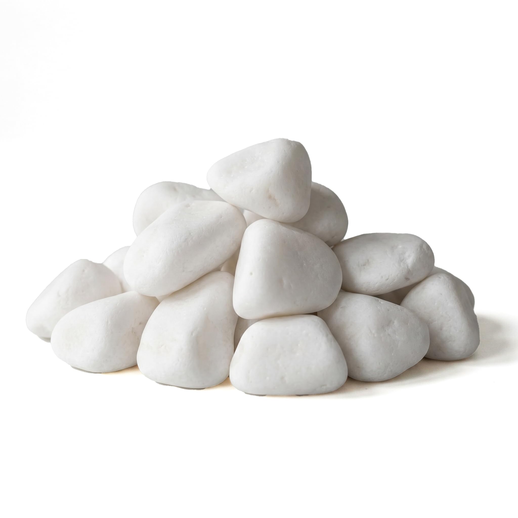 Decorative MARBLE EXTRA SNOW WHITE Stones/Pebbles *** HOME & GARDEN *** AQUARIUM THASSOS SHINY (20kg)