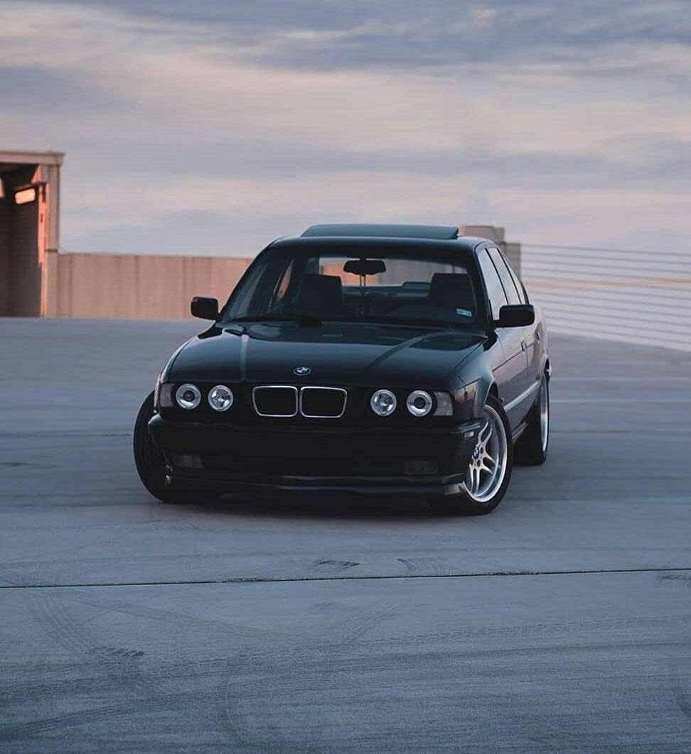 V8 look Front splitter for simple bumper E34