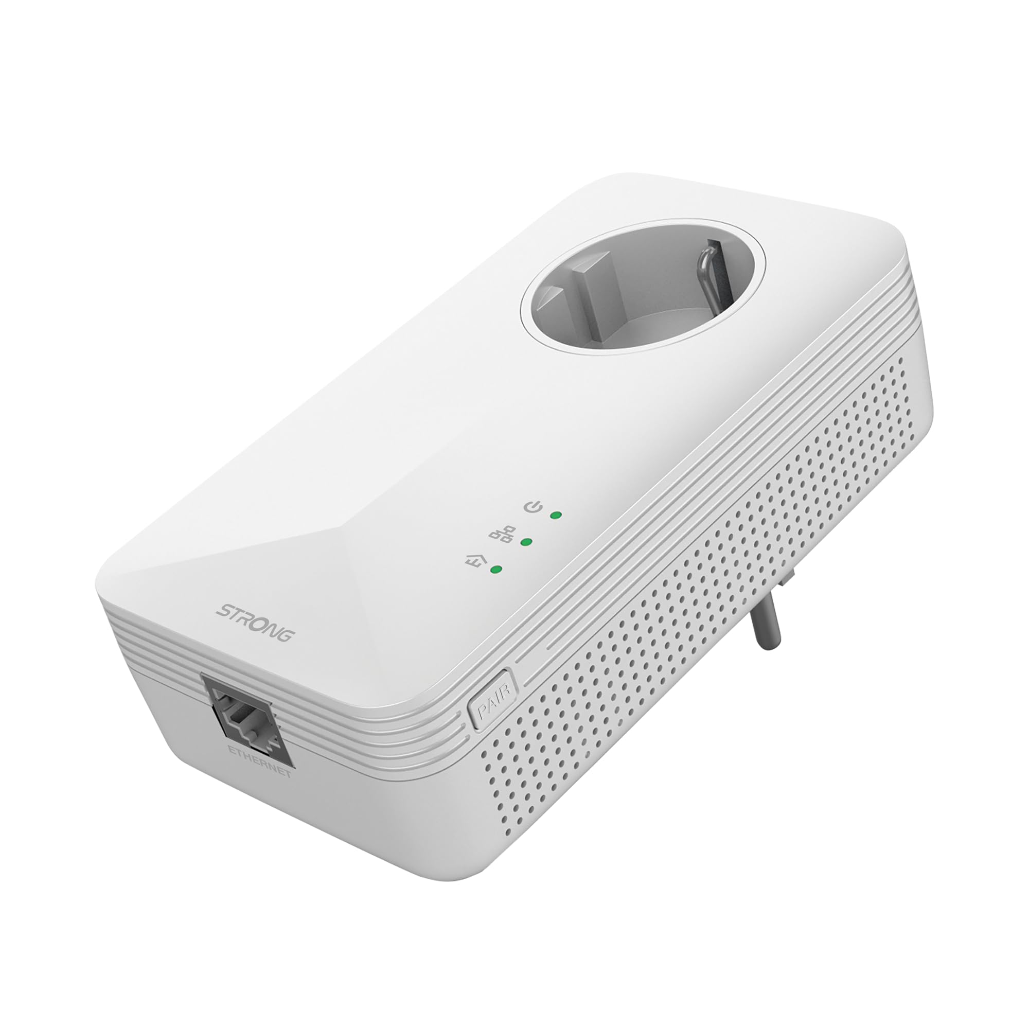 Powerline 1000 Kit 3 pièces Strong PowerL1000TRIEUV2 Internet Partout Prise Secteur