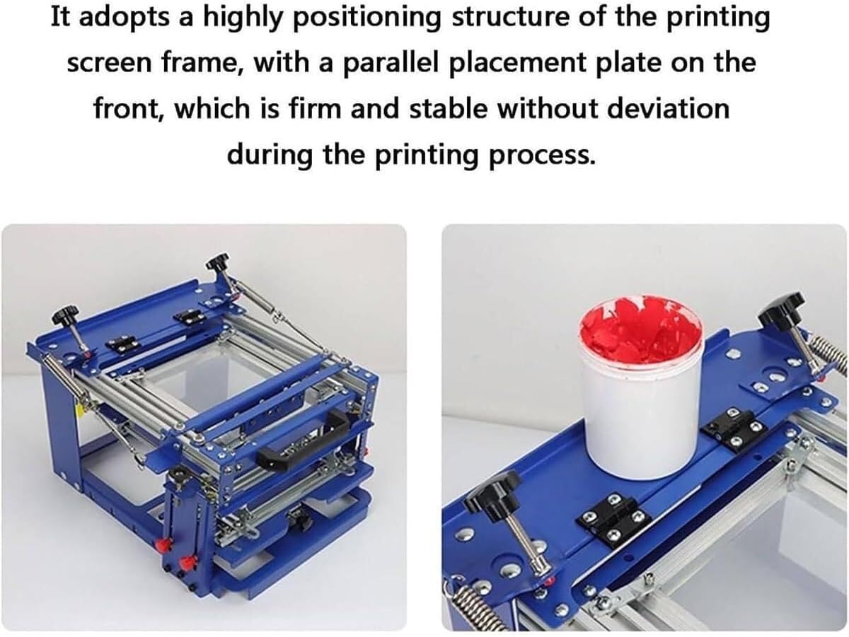 Curved Bottle Screen Printing Machine, Manual Cylinder Printing Machine, Curved Screen Printing Machine Cylindrical Products with Diameter Less Than 80mm