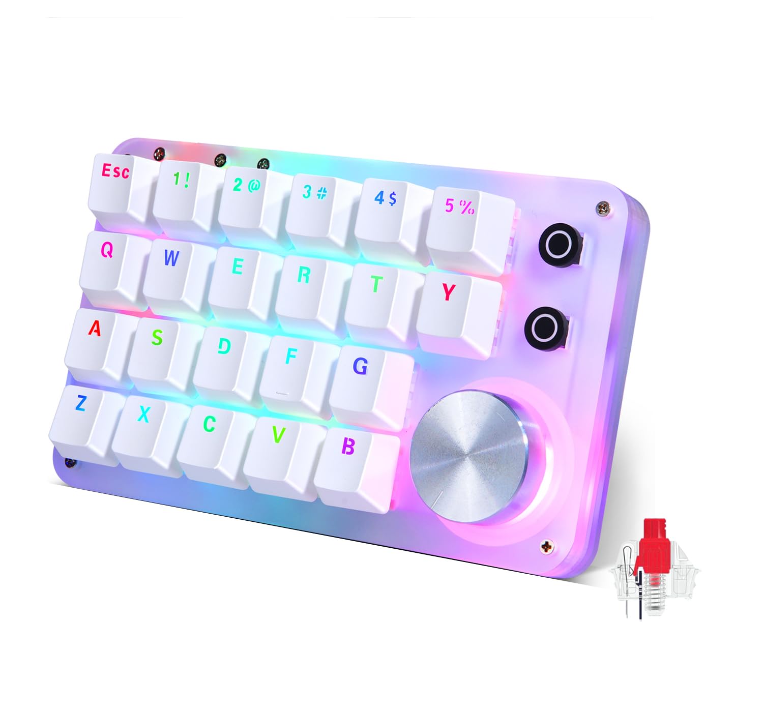 Amazon | Koolertron 左手デバイス プログラマブルキーボード