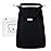 Bebamour Baby Carrier Winter Cover Universal Hoodie All Season Carrier Cover for Baby Carrier (A Black)