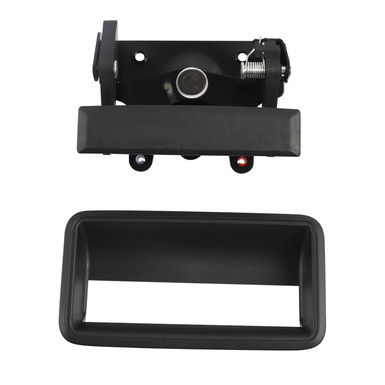 Hsioluted Tailgate Handle Bezels Set With Integrated Designs Tailgate Handle Upgrades Replaces 15991785/15991786 For C1500 C2500 Set