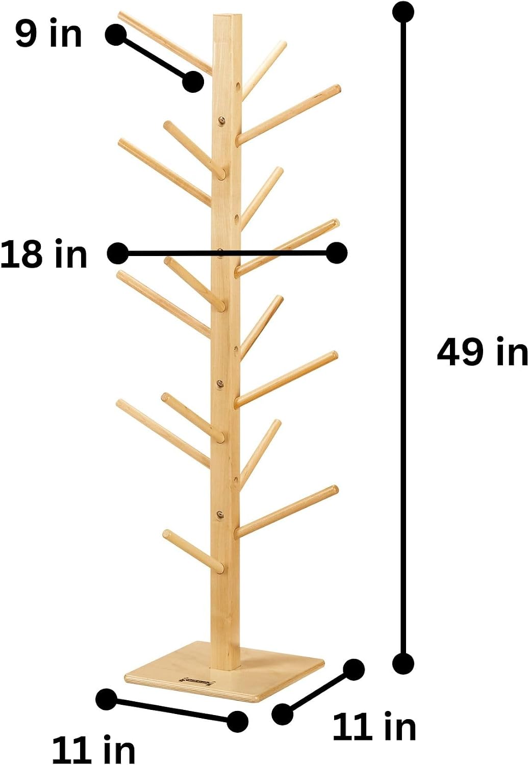 Jonti-Craft 0499JC Puppet Tree for 16 Puppets