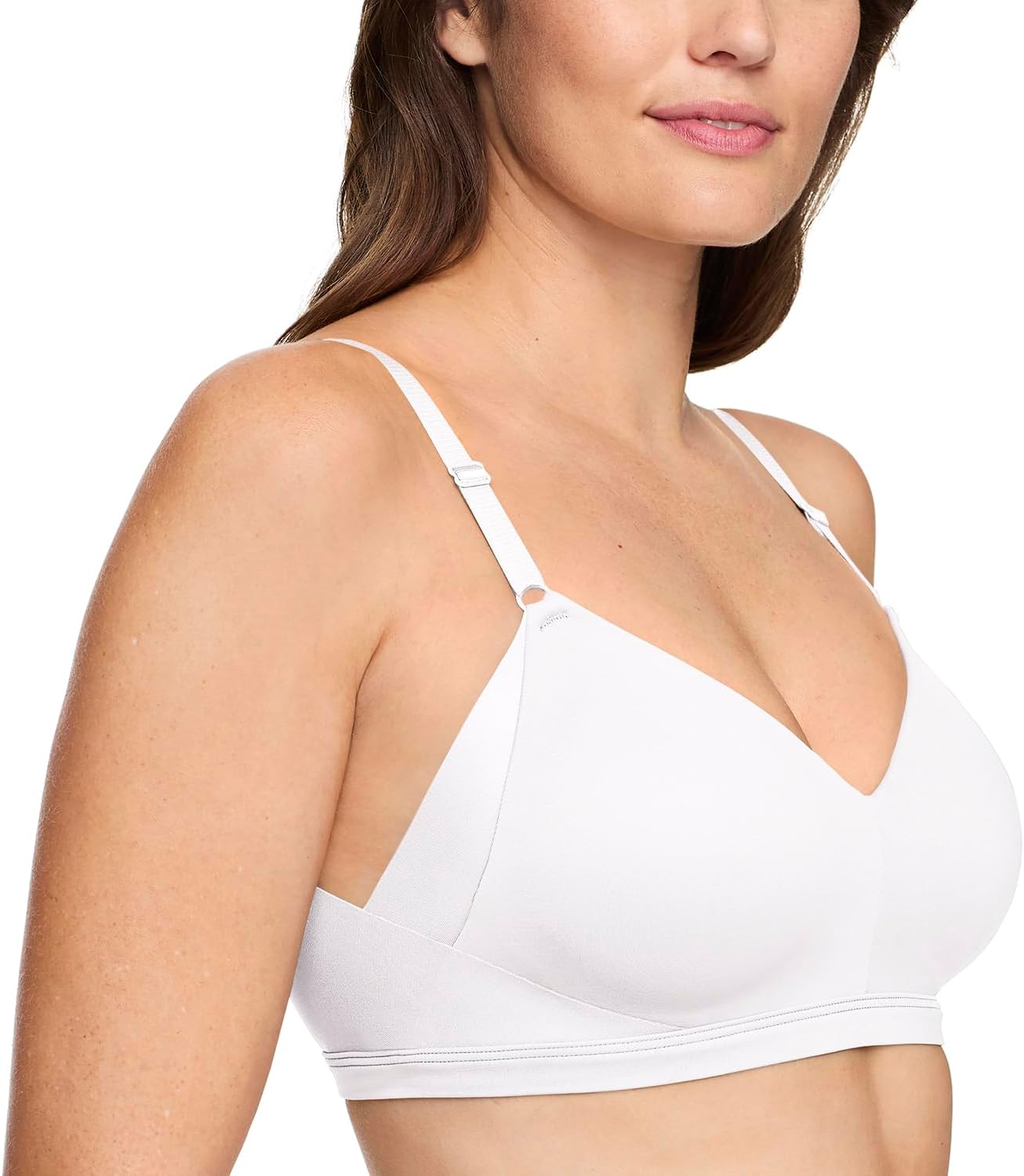 Warner's Womens No Side Effects Underarm and Back-Smoothing Comfort Wireless Lift T-Shirt Bra Rn2231aT-Shirt Bra