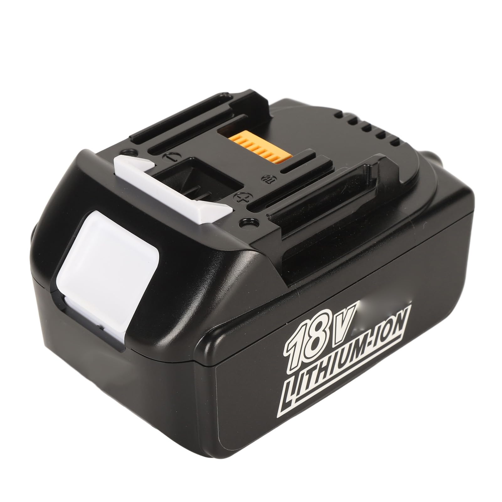 EMUKOEP Batería de Repuesto de Iones de Litio para Herramienta Eléctrica de 18 V con Capacidad de 5000 MAh para BL1845 194205 3 400, Múltiples Protecciones, Uso Duradero