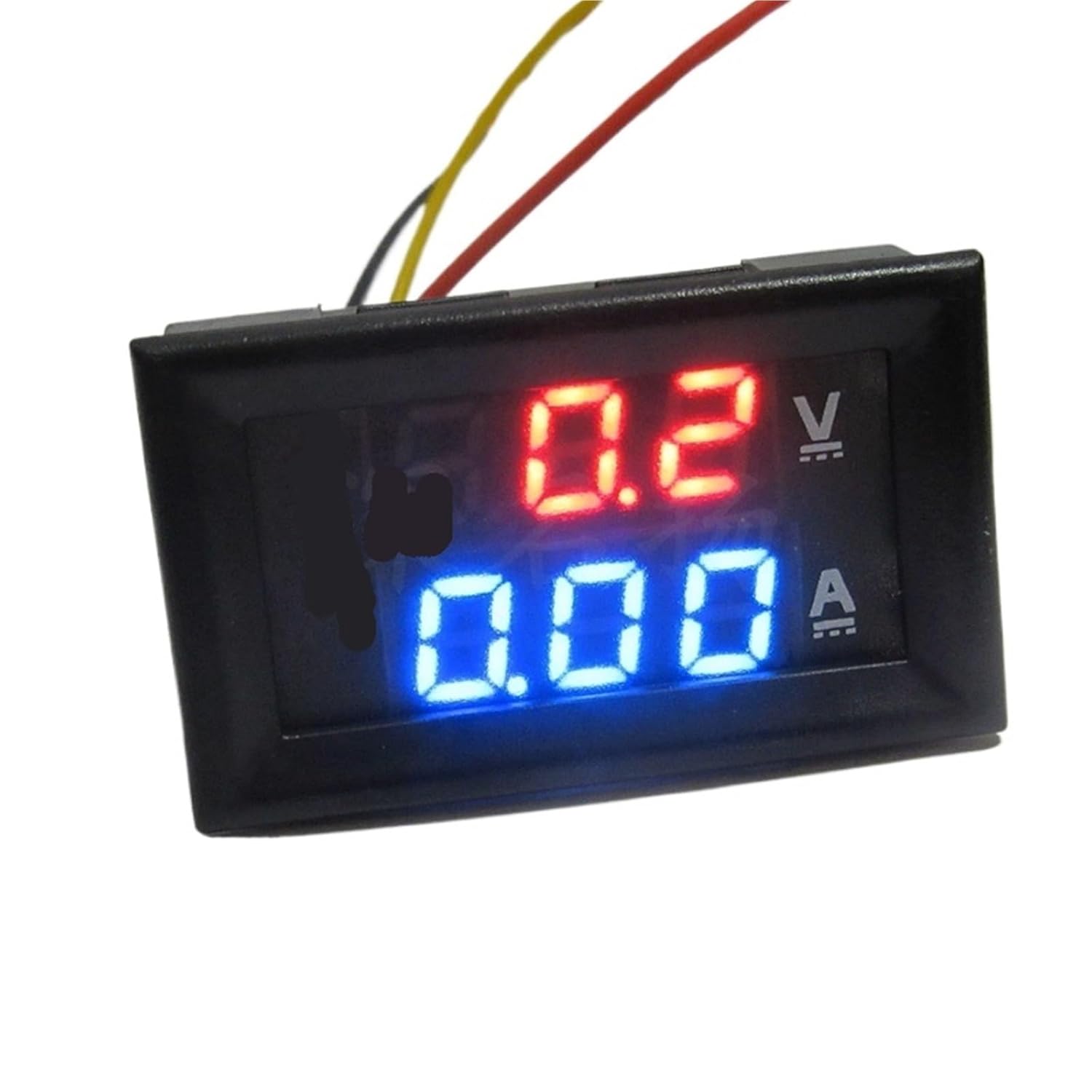 50A 100A Digital Voltmeter Ammeter 100A Current Meter Voltage Tester LED Dual Digital Volt Meter Gauge with shunt(Red-Red 100A)