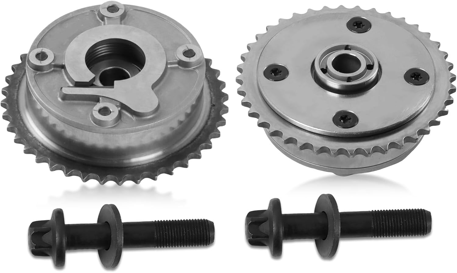 11367545862 2pcs Sprocket Phasers VVT Intake Exhaust Camshaft Phaser Gears with Bolts Fit for 2011-2016 Cooper Countryman 1.6L, Fit for 2011-2015 Cooper 1.6L, Replace OE 11367545862 11367536085