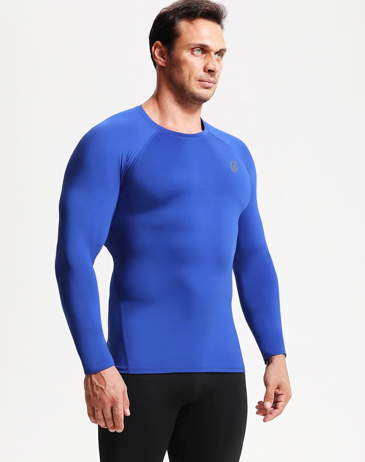 NELEUS Men's 3 Pack Compression Shirt Athletic Running Shirts - Image 4