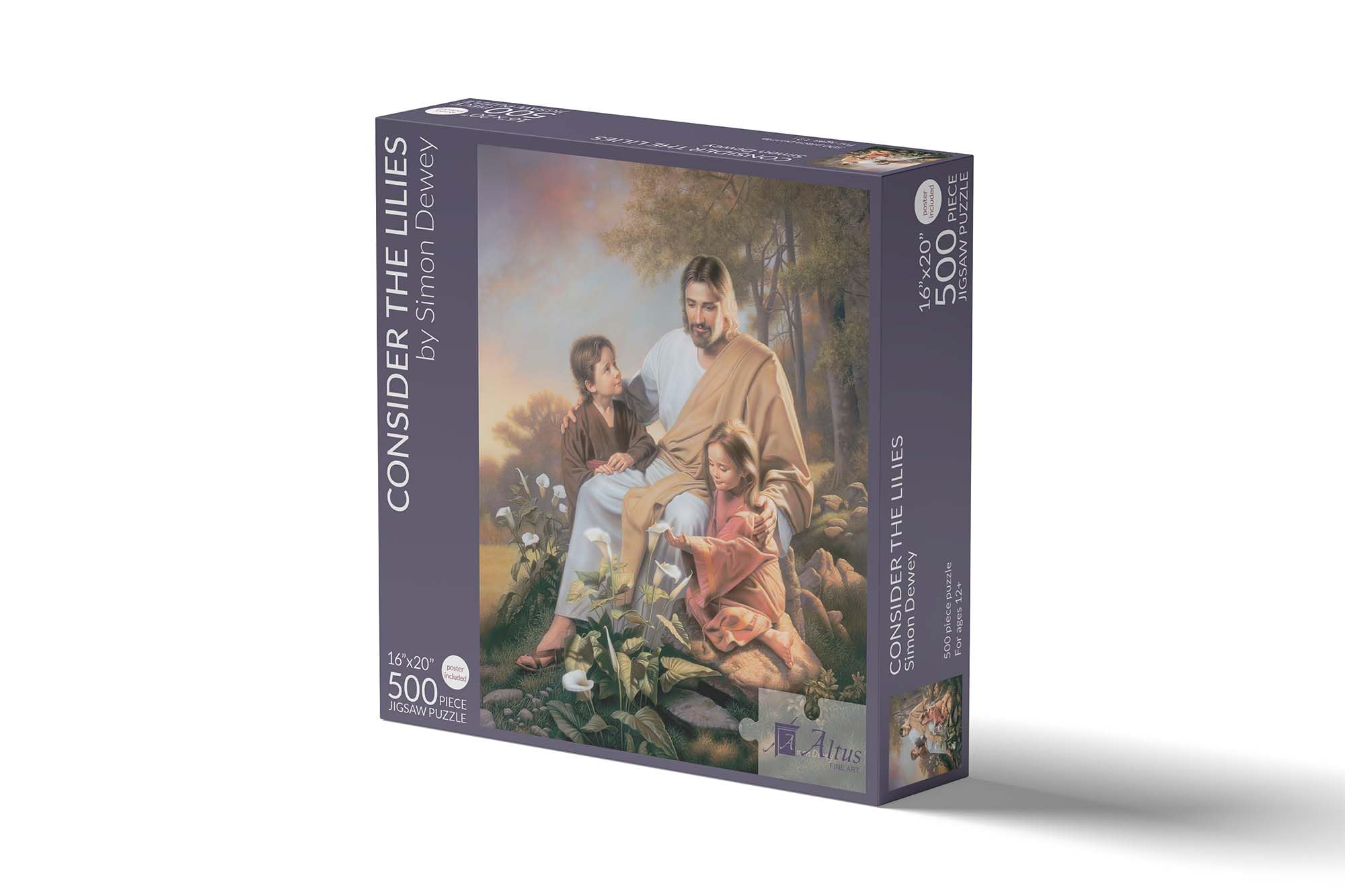 Amazon.com: Altus Fine Art 500 Piece Jigsaw Puzzle - Consider The