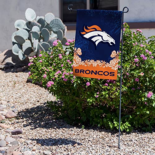 Image of Rico Industries NFL Standard /Primary 13 inch x 18 inch Double Sided Garden Flag - Great Gift for Men, Women, & Fans