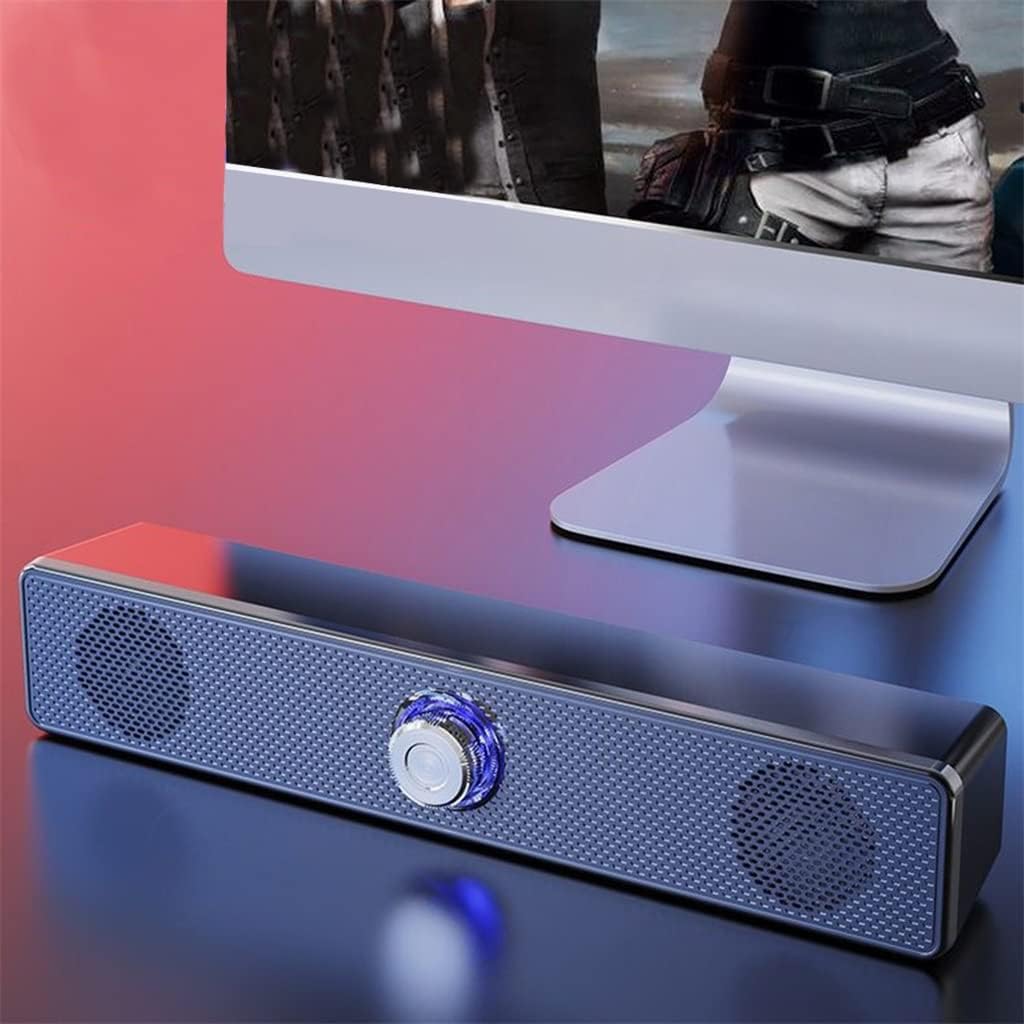 4D Stereo 5.0 Speaker 360° Surround Subwoofer Computer Speakers Sound Bar Box image 4