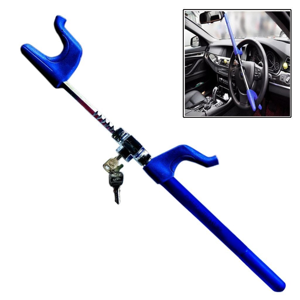 RIDAR Anti Theft Car Steering Wheel Lock for Toyota Innova Crysta