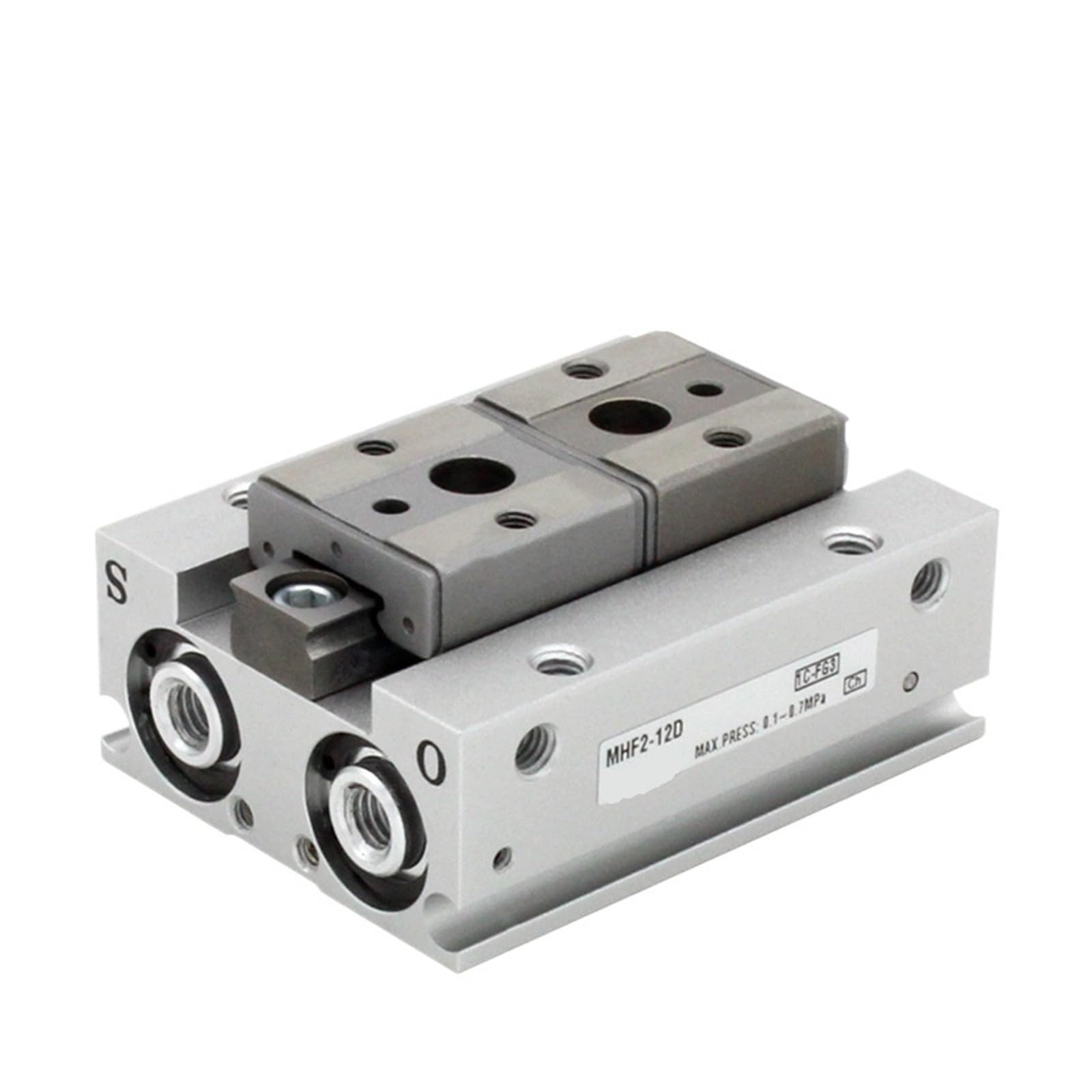 Pince pneumatique à profil bas MHF2-8DR vérin de préhension double effet parallèle