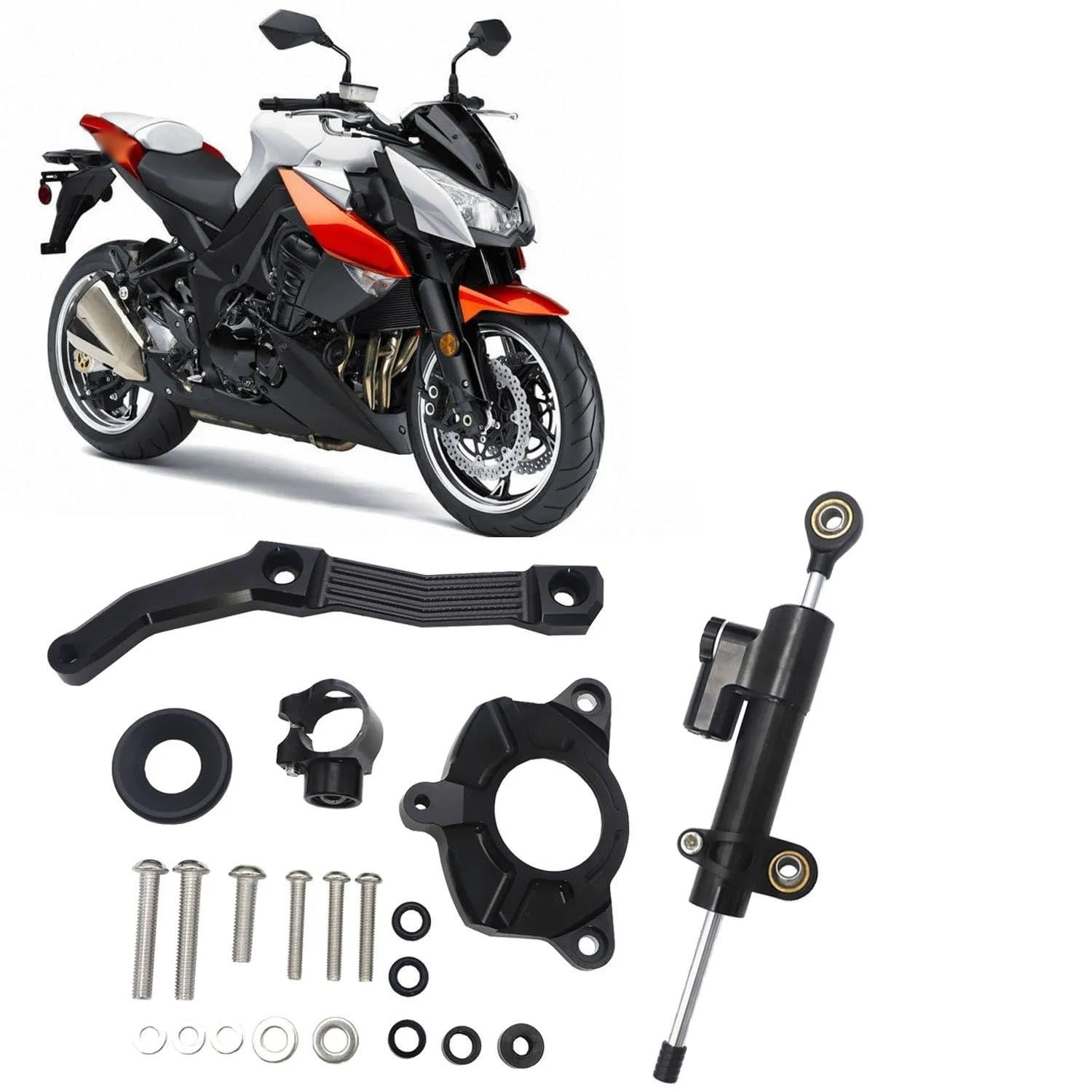 オートバイステアリングダンパースタビライザー 用 カワサキ 用 Z1000