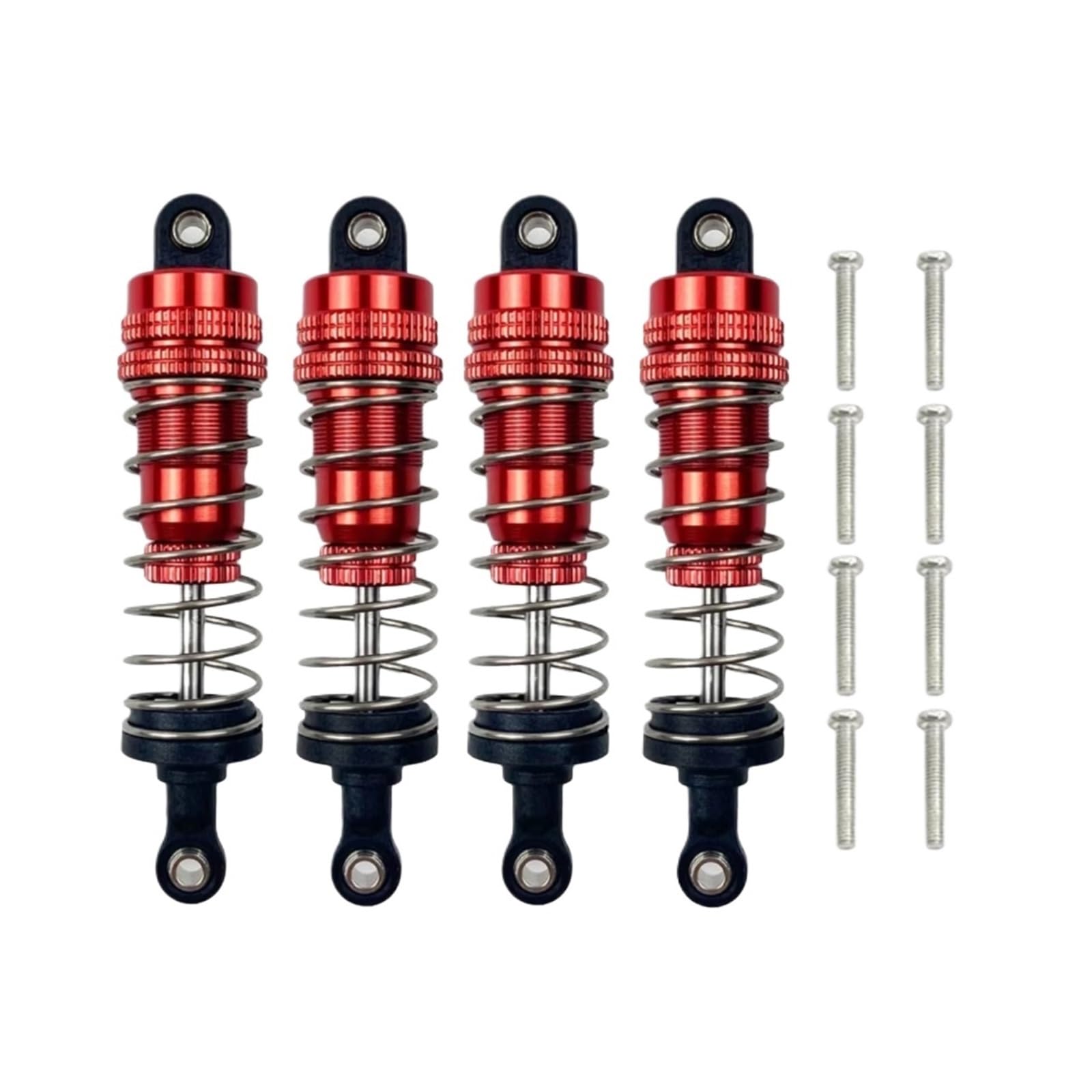 RC Shock Absorber Compatible with MJX H16 16207 16208 16209 16210 1 16 RC Car Upgrades Parts 4Pcs