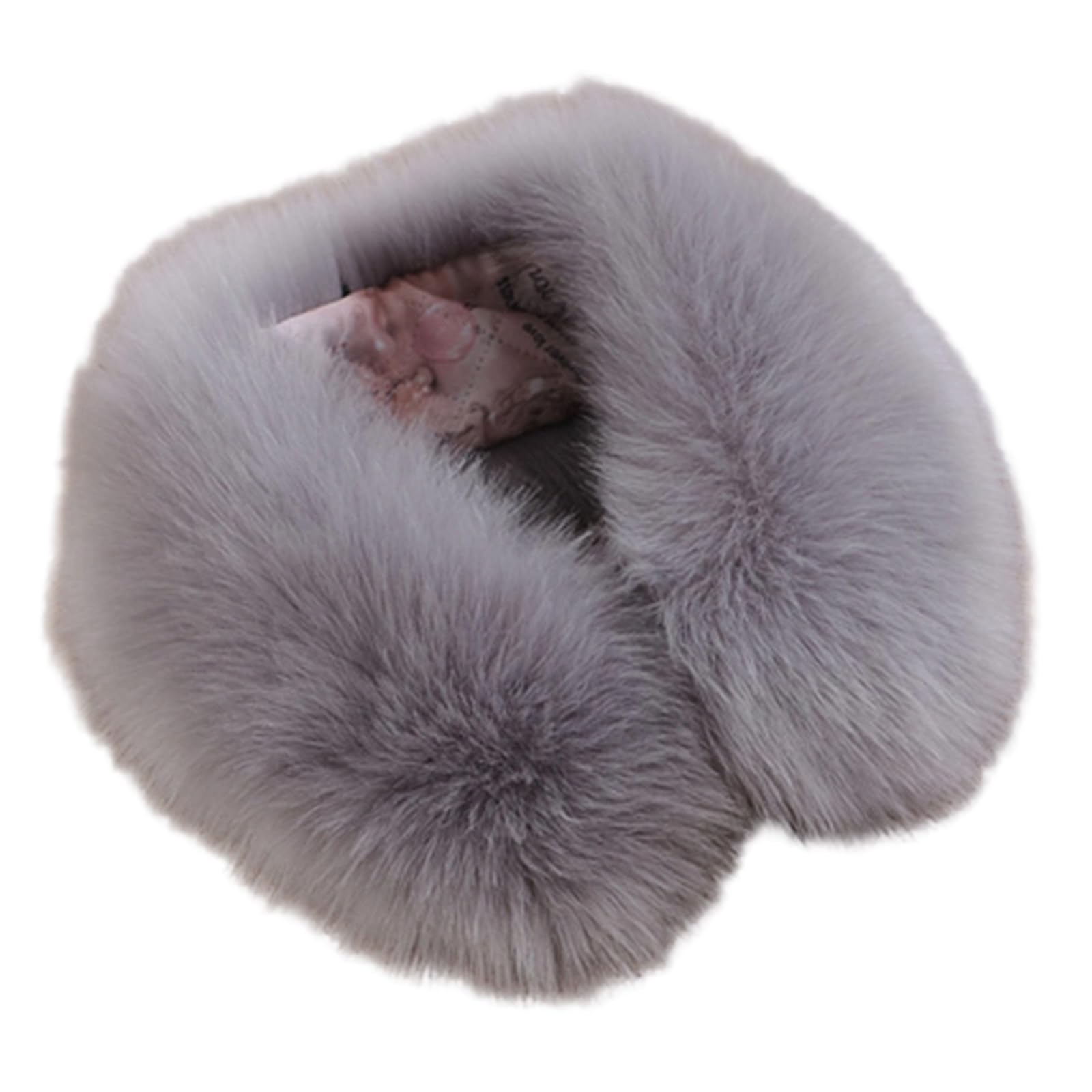 MICFENY Winter Warmth Artificial Furs Scarf Lightweight Friendly Neck Wrap Stylish Winter Neck Warmer For Outdoor Activities
