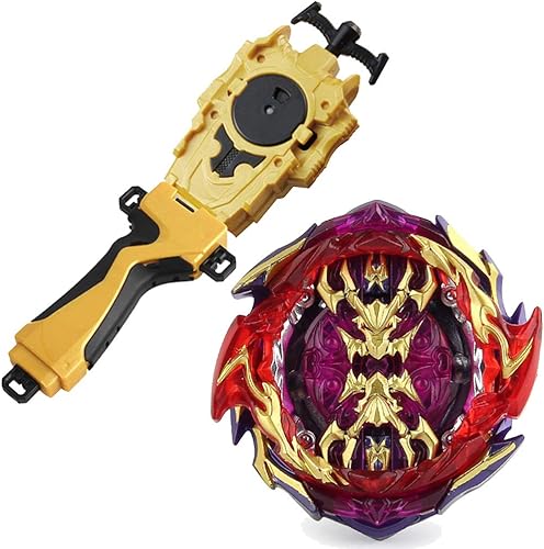 Bey Battle Evolution GT Blade Turbo Gold Lr String Launcher Grip God Bay B-157 Booster Bigbang Genesis.0.Ym Starter Set Spinning Top Accesorios Bey