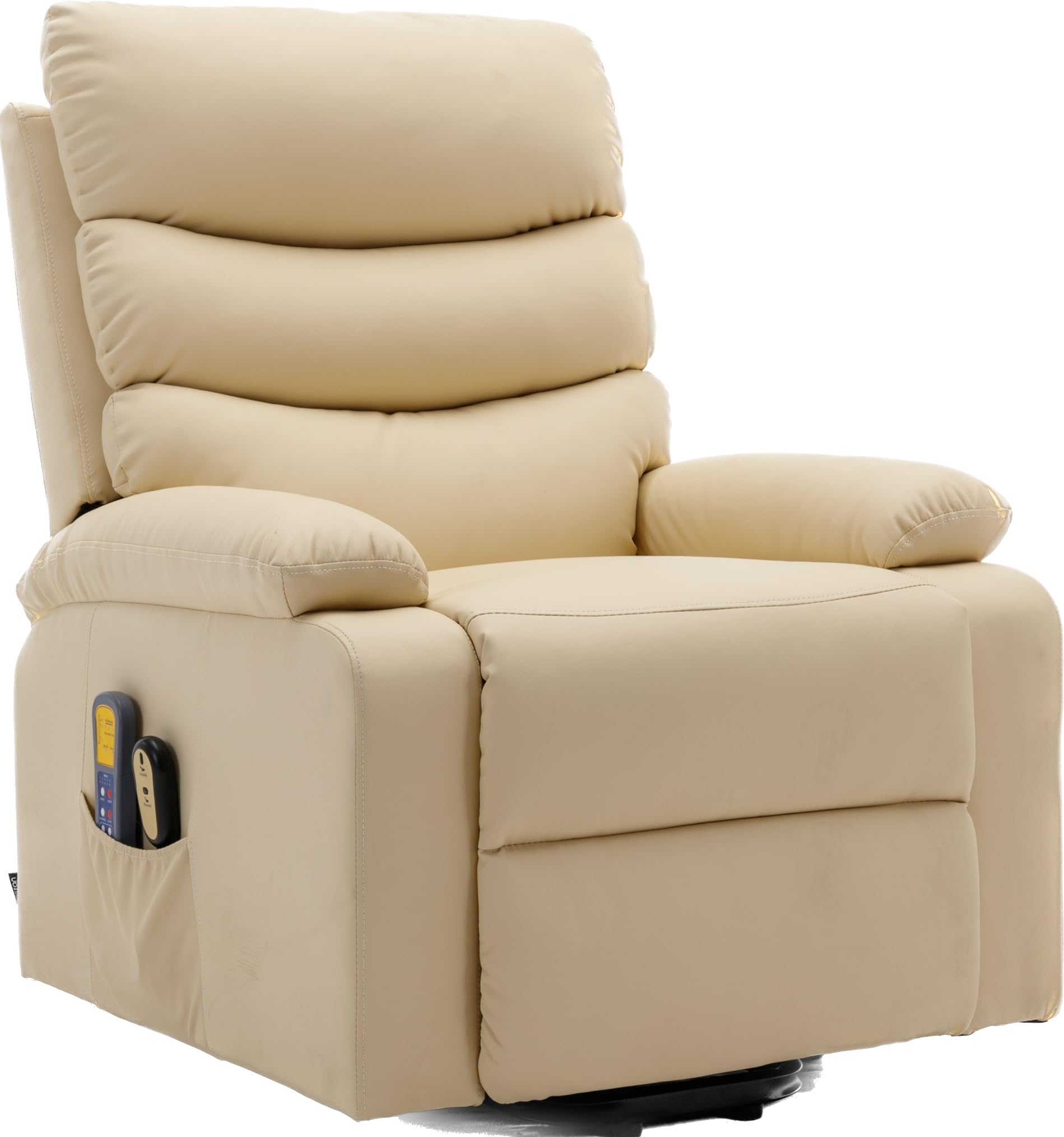 Astan Hogar Sillón Relax con Función Auto-Ayuda (Levanta Personas), Reclinación Eléctrica, Masaje Y Termoterapia, Modelo Ceci AH-AR10530CR