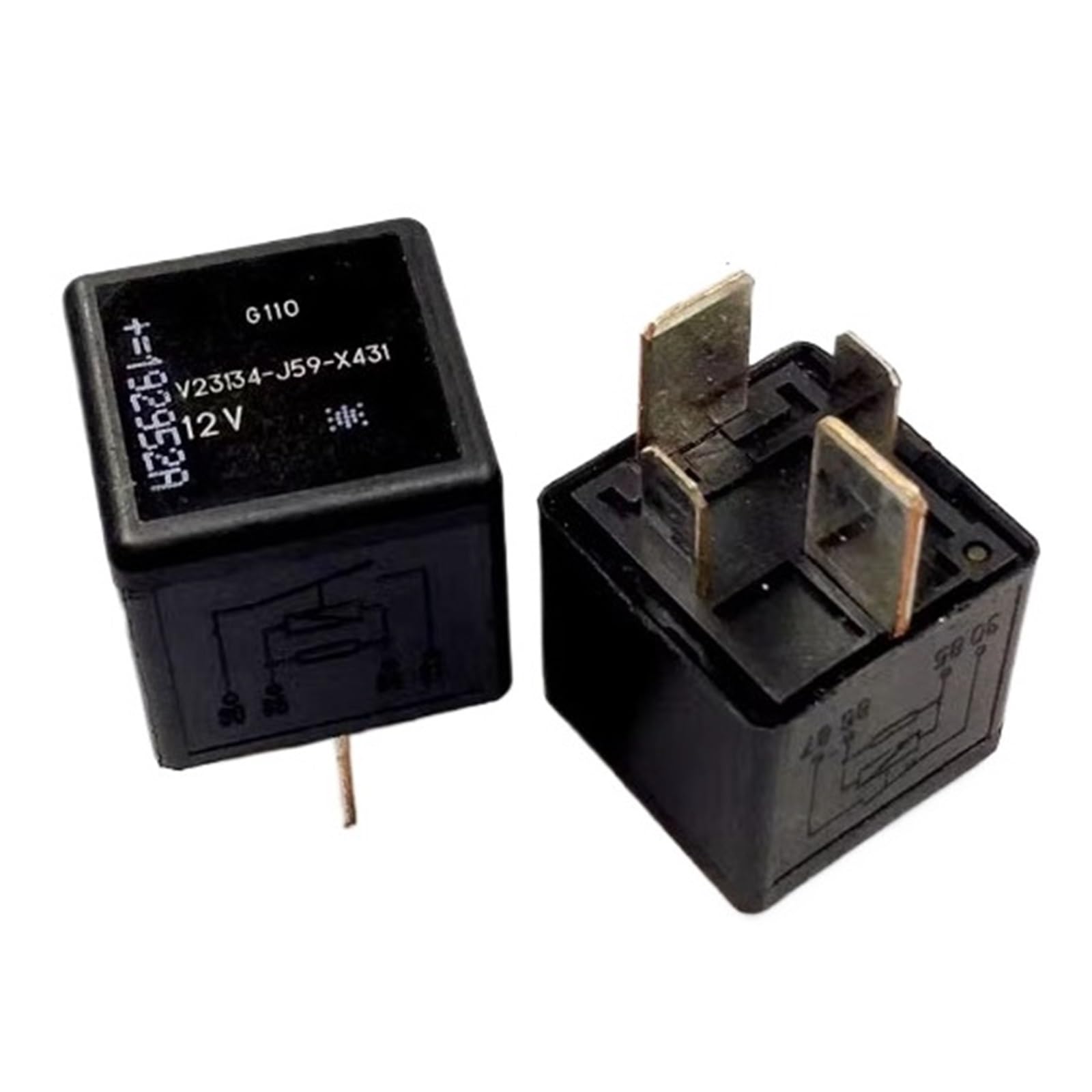 Relais 12V V23134-J59-X431 original en lot de 5 pieces pour circuit automobile