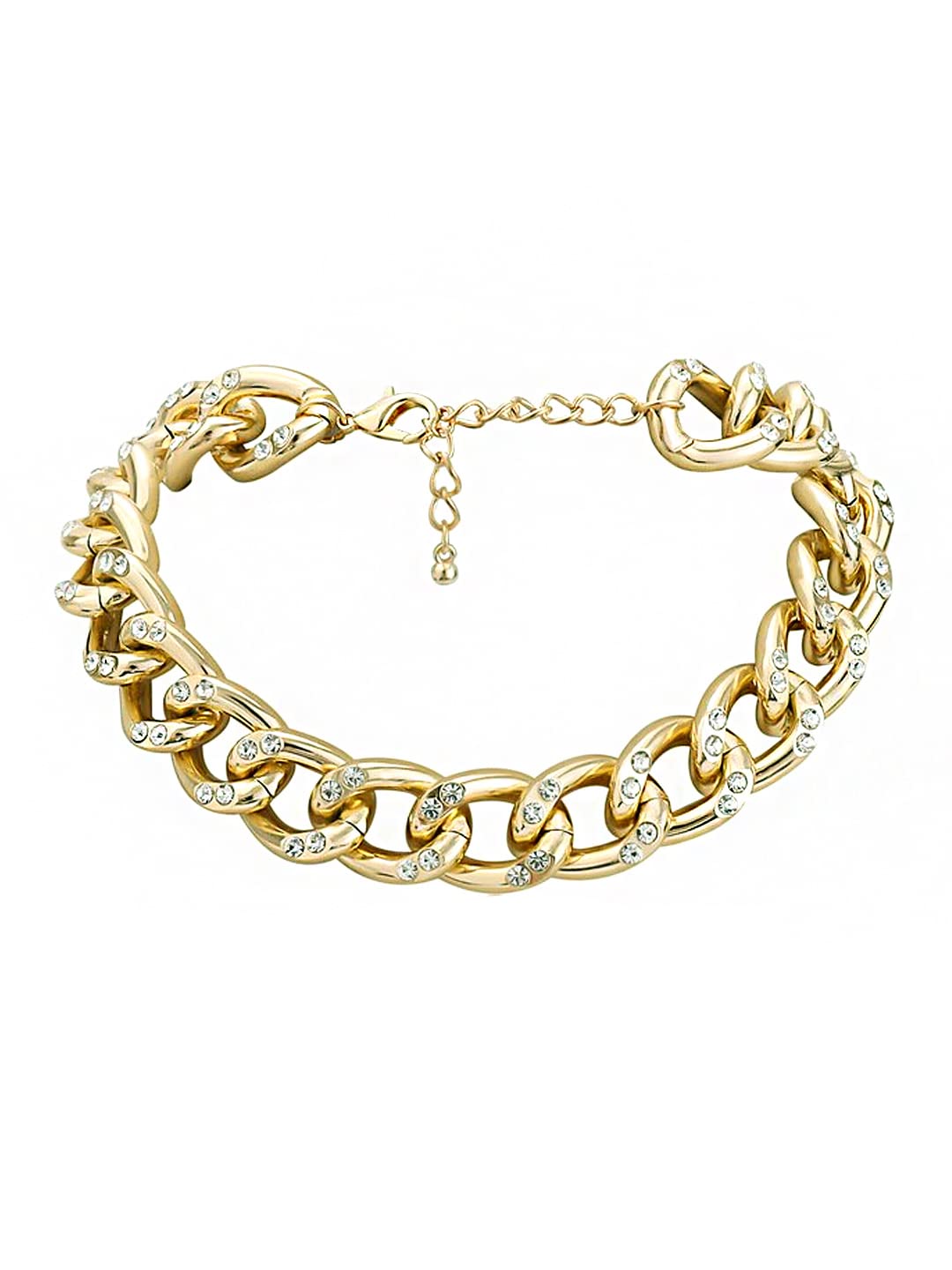 Yellow Chimes Necklace for Women and Girls Choker Chain Necklace for Women | Golden Cuban Link Chain Choker Necklace for Girls | Birthday Gift for girls and women Anniversary Gift for Wife (B0B8H6H3FJ) Amazon Price History, Amazon Price Tracker