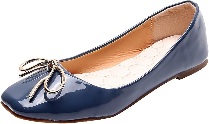 Jamron Vrouwen Mooie Vlinderdas Ballerina's Comfy Vierkante Teen Ballet  Flats Slippers Pompen Dolly Schoenen : Amazon.nl: Kleding, schoenen \u0026  sieraden