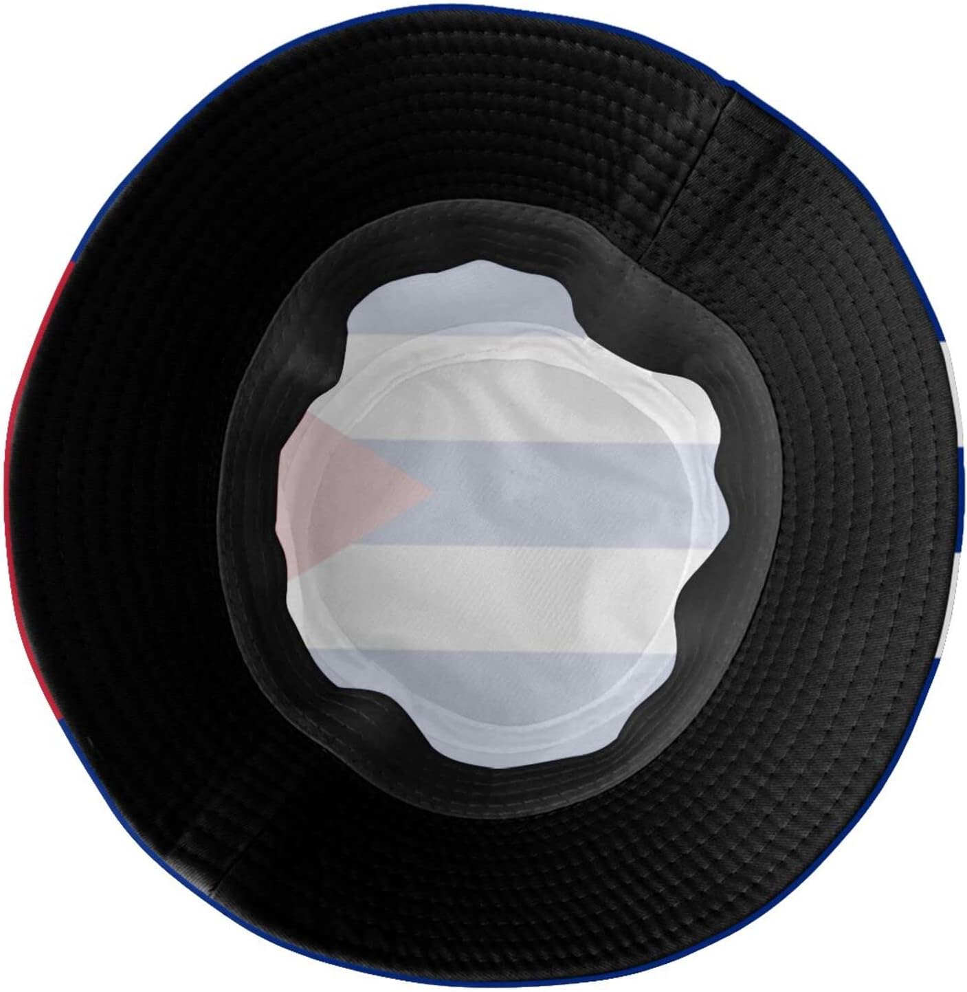 Cuba Flag Cuban Pride Bucket Hat Cute Flag Fisherman Hat Sun Protection Hat for Summer Outdoor Traveling - Image 5