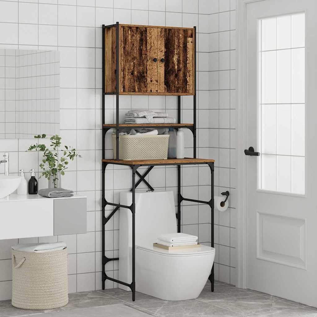 Armoire pour machine à laver - Meuble de salle de bain - En bois