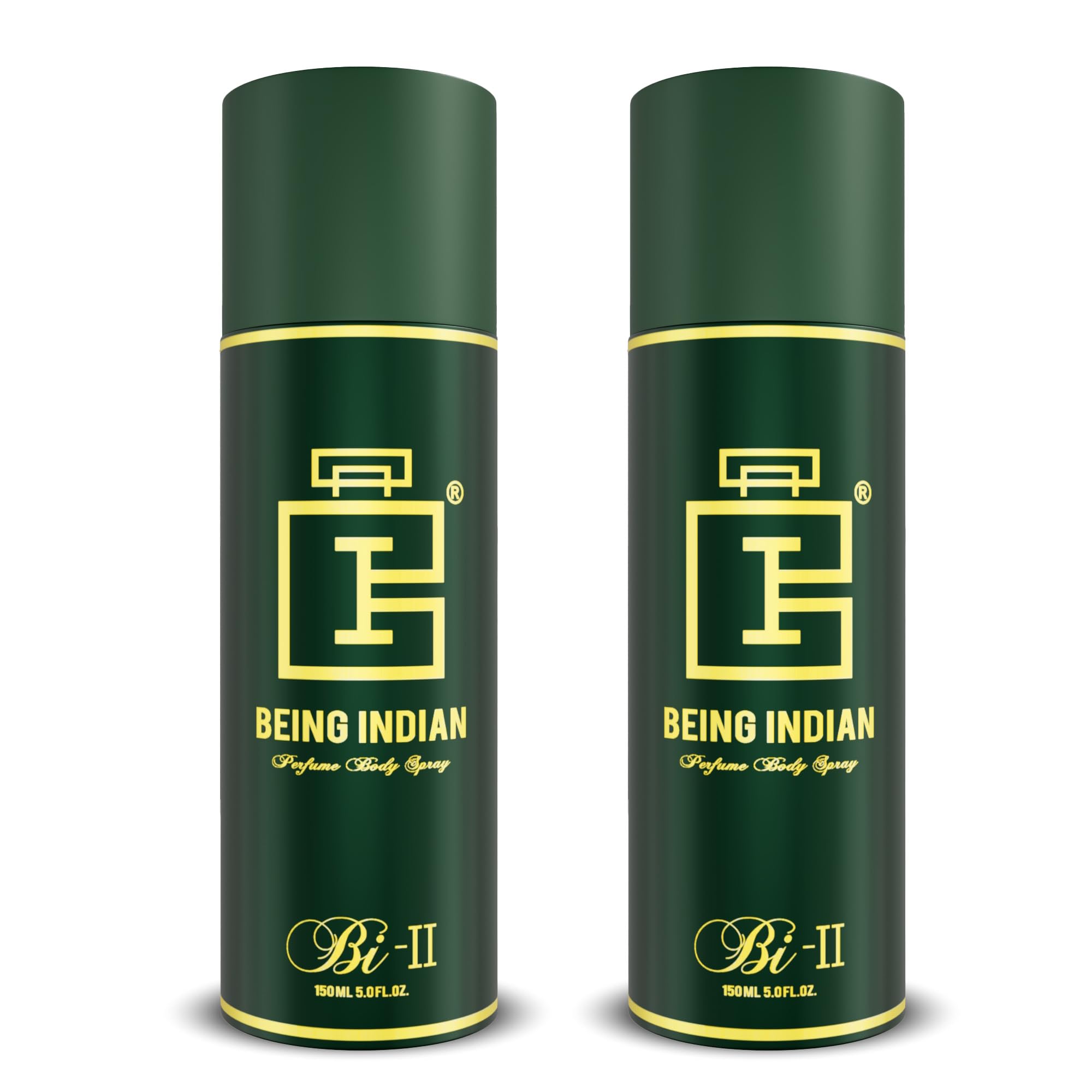 Being Indian Bi-II Deodorant Combo for Men & women – Aromatic Fresh Green, Spicy Floral & Woody Notes – Long-Lasting Body Spray – 150ml Each – Pack of 2-image-28