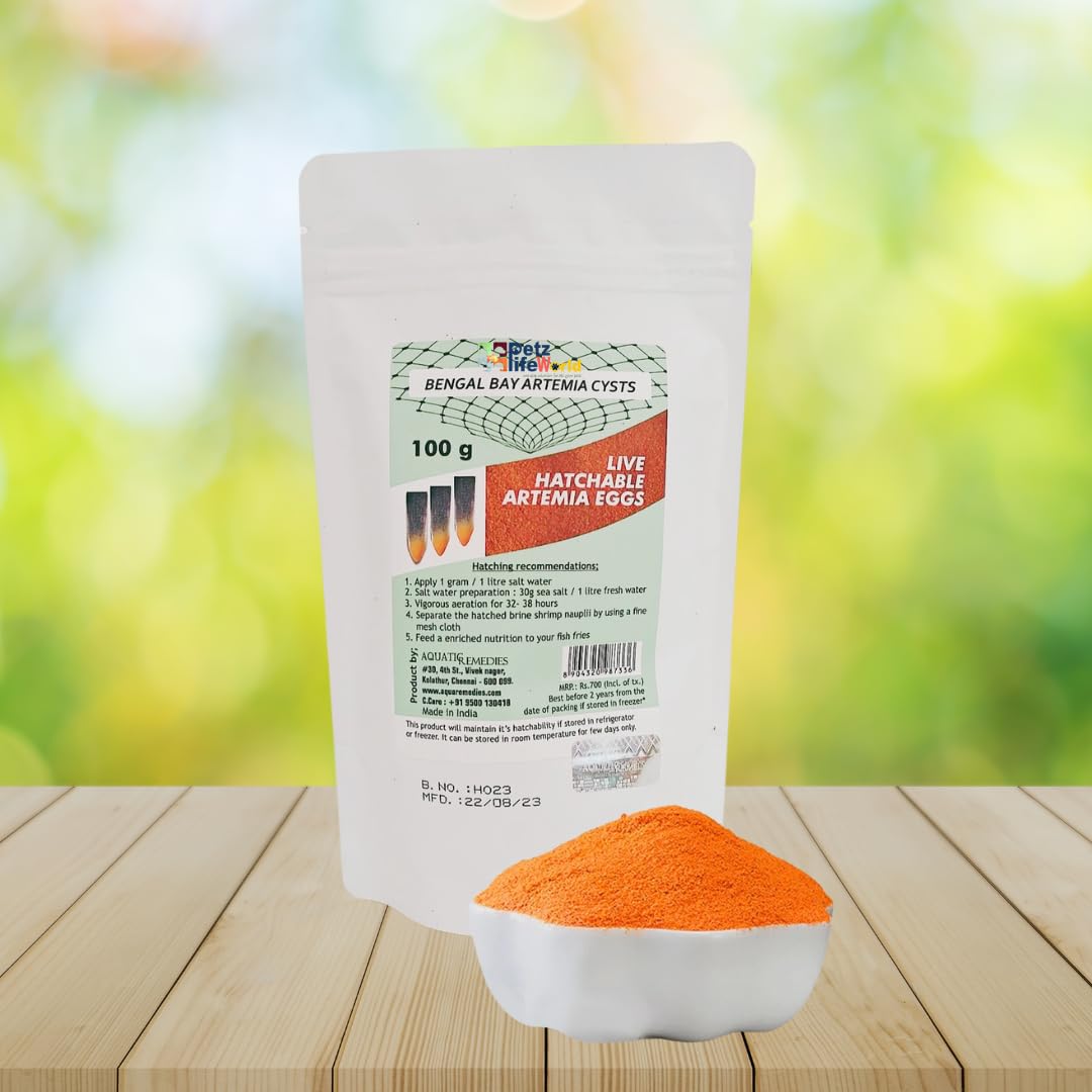 See full amazon price history chart for VAYINATO Petzlifeworld Bengal Bay 100G(0.22 Oz)Artemia Cysts-90% Hatch Rate For Baby&Fry Fish-Ideal Live Food For Freshwater,Saltwater Fish,And Fry By Aquatic Remedies VAYINATO Petzlifeworld Bengal Bay 100G(0.22 Oz)Artemia Cysts-90% Hatch Rate For Baby&Fry Fish-Ideal Live Food For Freshwater,Saltwater Fish,And Fry By Aquatic Remedies (B0CHJW3PST) Amazon Price History, Amazon Price Tracker
