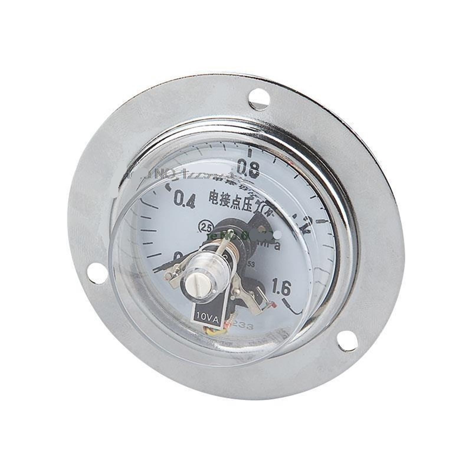 Manómetro de presión de 60 mm, Contacto eléctrico YX60ZT, Contacto hidráulico, Potencia de 10 VA, manómetro de vacío, límites Superior e Inferior (0-16 Mpa)