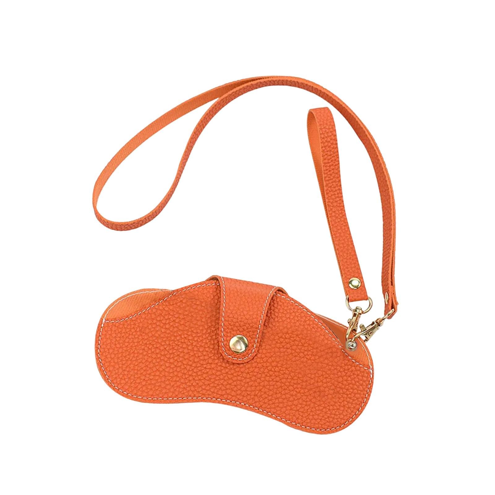 saz dekor Sunglasses Case Fashion Portable Carrying Organizer for Camping Travel Beach Orange-picture-19
