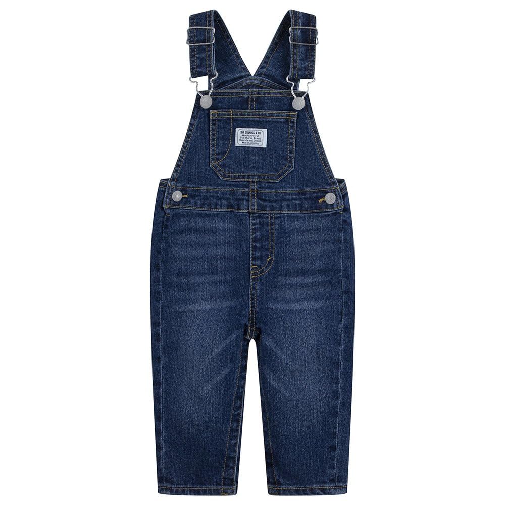 Levi's Kids Lvn denim shortall Baby Boys POR VIDA 3 months