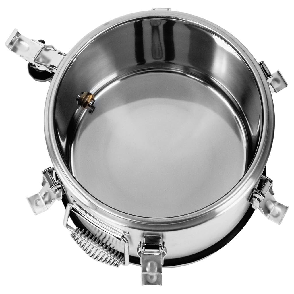 Mega-M Termo de Acero Inoxidable de 10L con Grifo. ¡Contenedor Gastronómico para Servir y Transportar Bebidas y Sopas de Forma Segura!