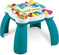 LeapFrog Learn & Groove Musical Table - Bilingual Toddler Toy with 70+ Songs, Shapes, Colors, Numbers - Green, Ages 6-36 Months
