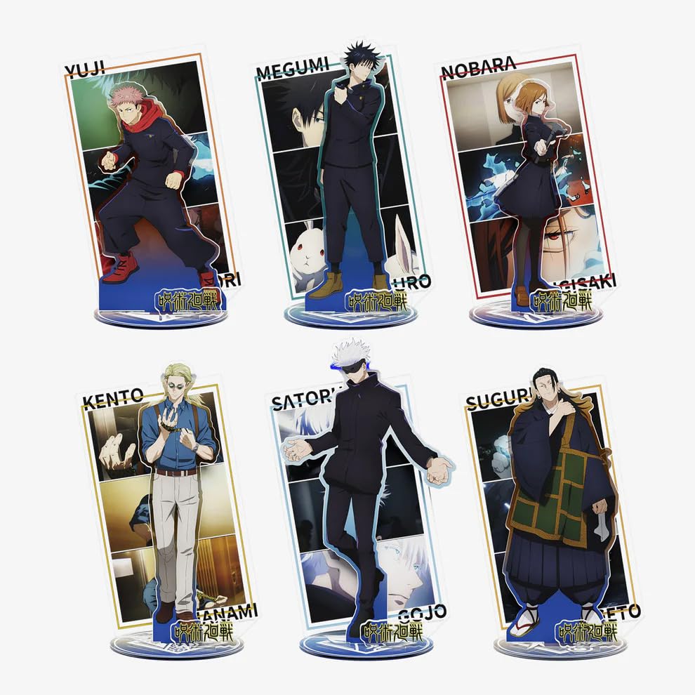 puremind Jujutsu Kaisen Acrylic Stand, Blind Box, Collectible Figure, 19cm, Teen