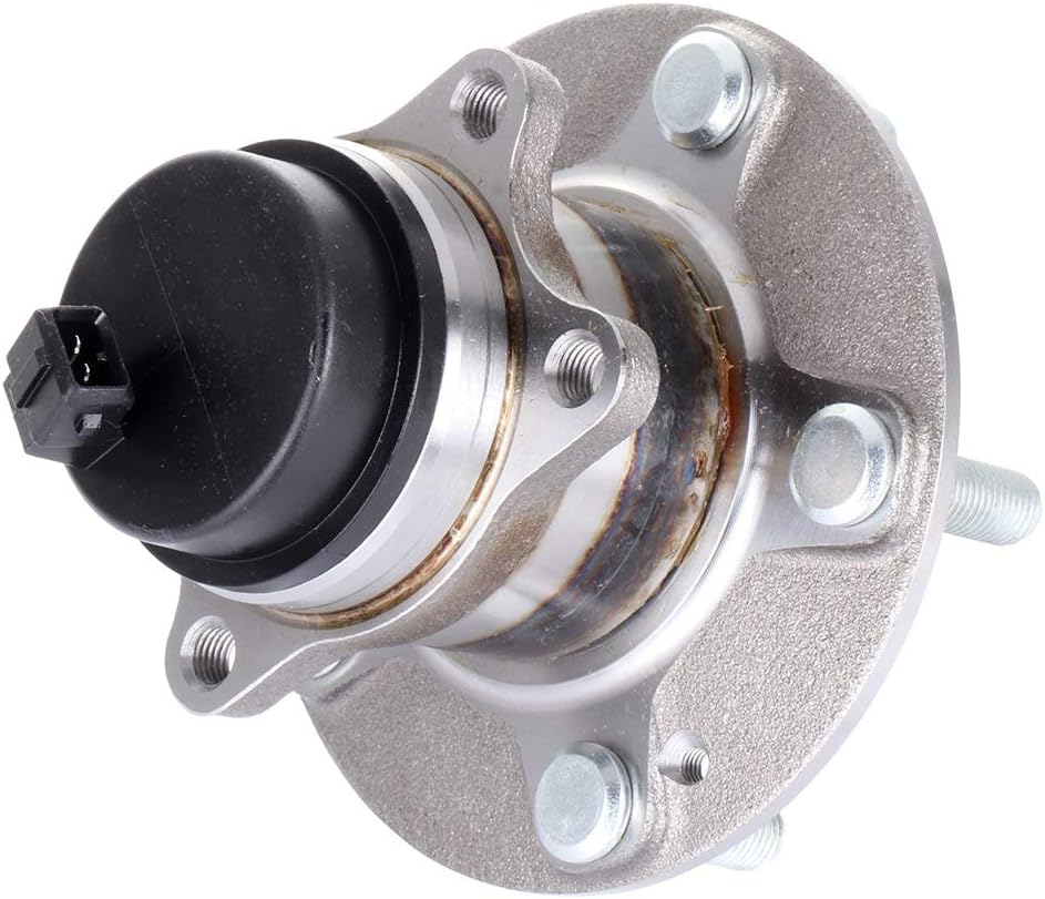 SCITOO Wheel Hub Wheel Bearing Assembly Rear 512436 fit for Kia FORTE 2010-2013 for Kia FORTE5 2012-2013 5 Lugs Wheel Hub Bearing Assemblies W/ABS 1pc Wheel Hub Bearings
