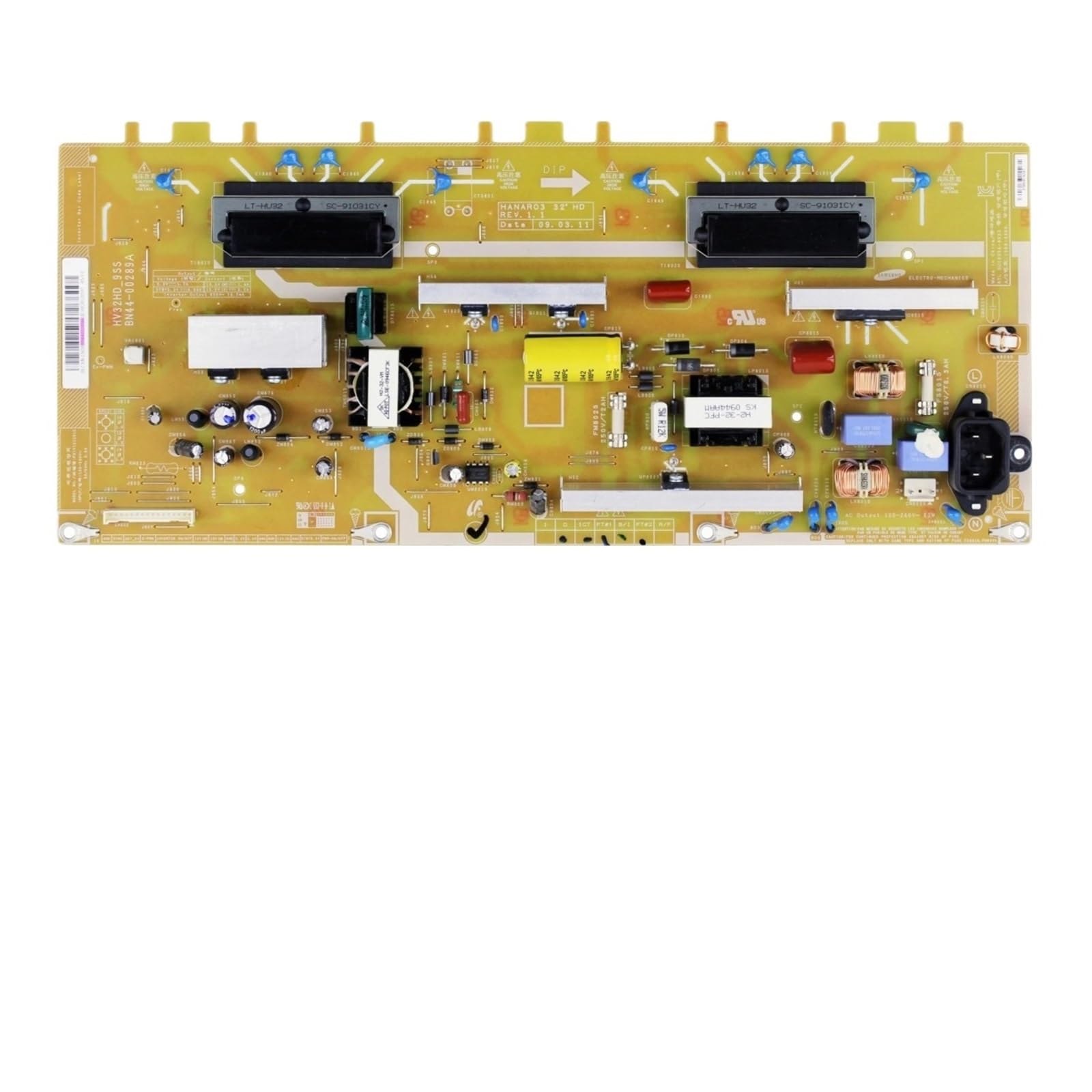 Carte d'alimentation BN44-00289A BN44-00289B HV32HD_9SS for pièces détachées de téléviseurs 32 pouces LE32B350F1WXXC LE32B350F1WXXU LN32B360C5DUZA LN32B360C5DXZA