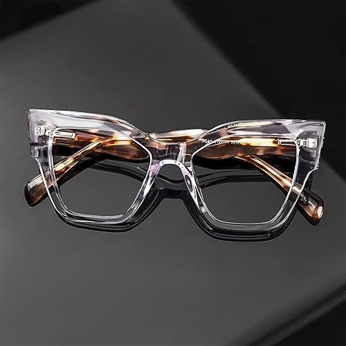 Miniatura 10 de Zeelool Marco único de gafas de ojo de gato para mujeres con lente transparente sin receta Yasmin ZJGA272122