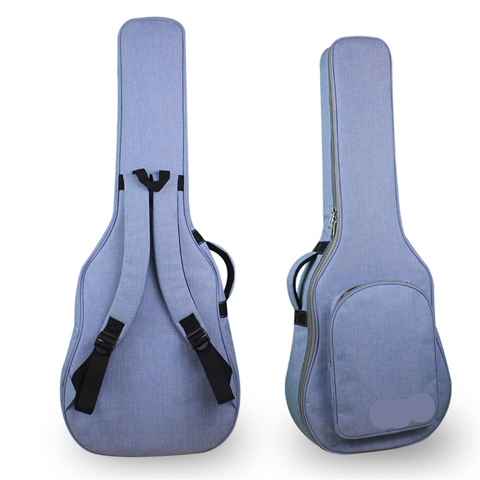 Funda para Guitarra Estuche for Guitarra de 36/41 Pulgadas, Tela Oxford 900D Impermeable, Bolsa 6/12 mm, Correas Hombro Dobles algodón, Mochila Acolchada Suave(41 Inch 12mm Sponge)