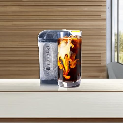 Miniatura 5 de HyperChiller HC2CB - Enfriador patentado para café y bebidas heladas, nuevo, mejorado, más fuerte y más duradero. Listo en un minuto, reutilizable