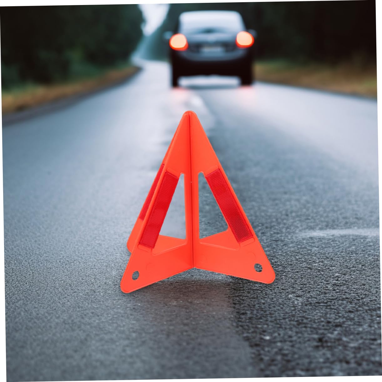 Gatuida Segnale di Avvertimento per Auto Triangoli di Sicurezza Kit di Sicurezza del Veicolo Triangolo di Avvertimento per Auto Triangoli Lungo La Strada Catarifrangenti per Il