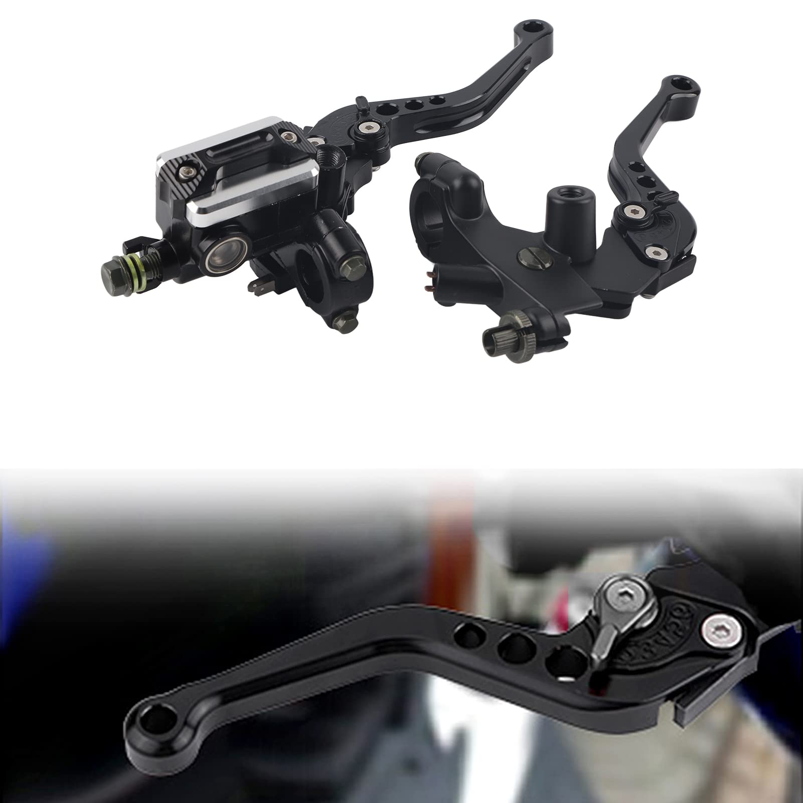 OBD 2 Leviers De Pompe D'embrayage De Frein De Moto Avec Réservoir De