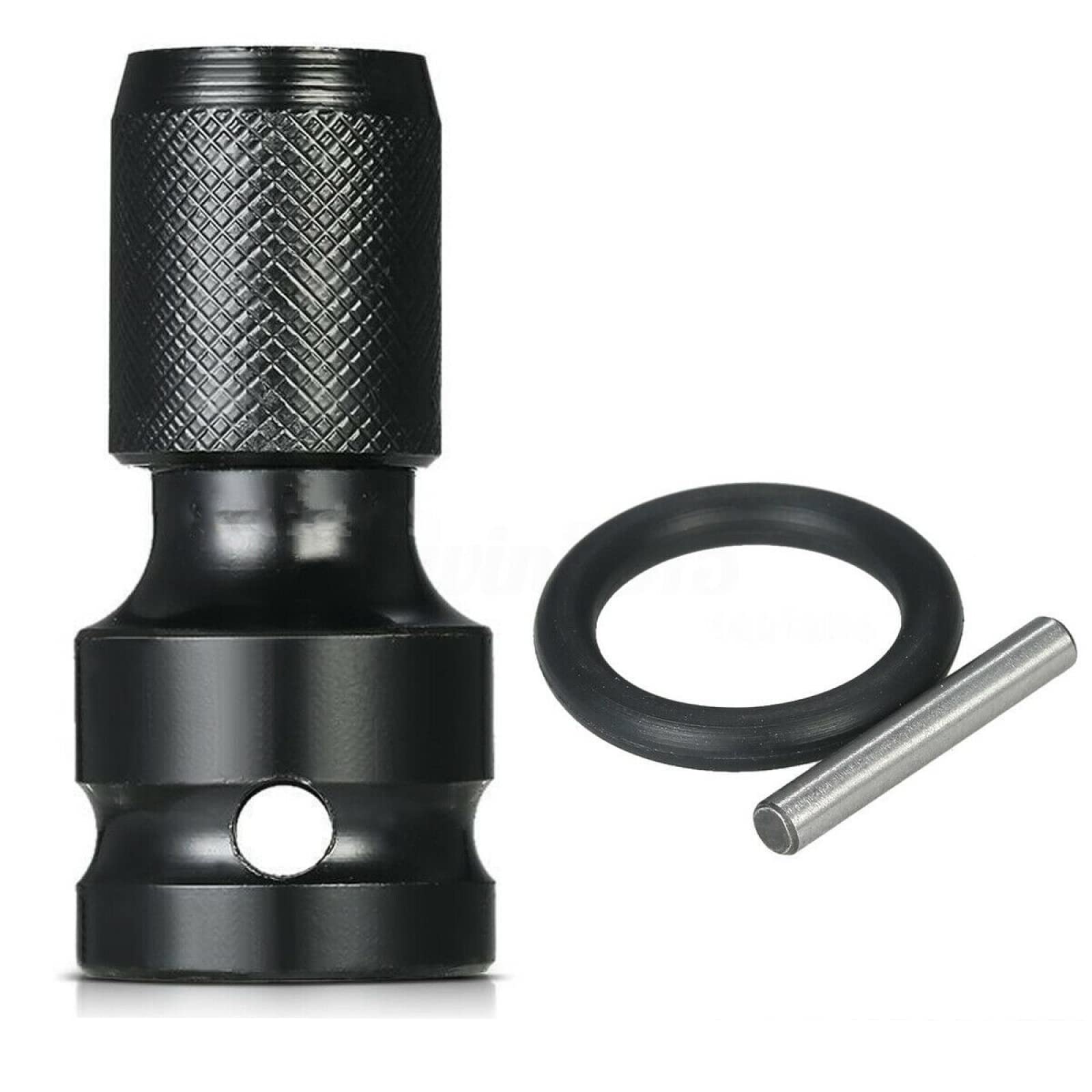 2er-Set Adapter: 1/2 Zoll Auf 1/4 Zoll – Schnellspanner Für Bits, Passt Auf Schlagschrauber, Bohrer & Ratschen